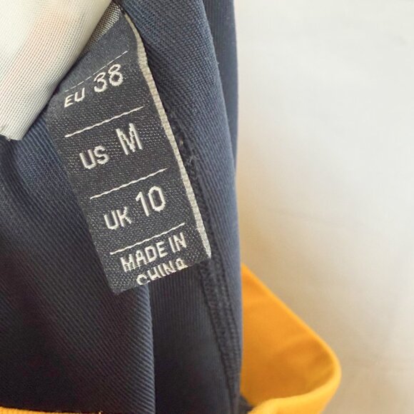 Ellesse Blue Yellow Cycling Athletic Shorts - Picture 4 of 4